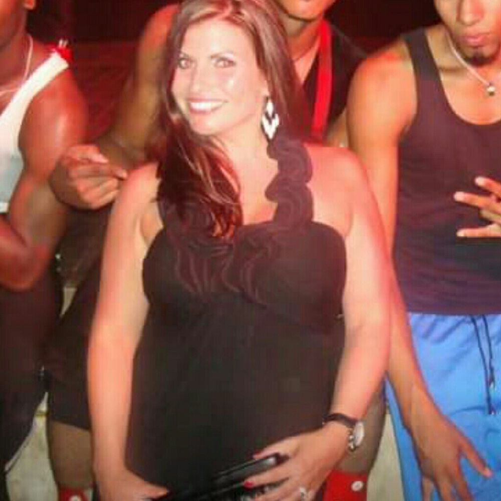Black cocktail dress